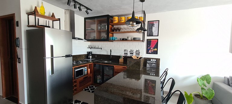 Brisas do Amor Apto 109 com Jacuzzi Privativa