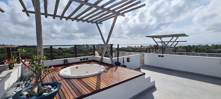 Brisas do Amor Apto 109 com Jacuzzi Privativa